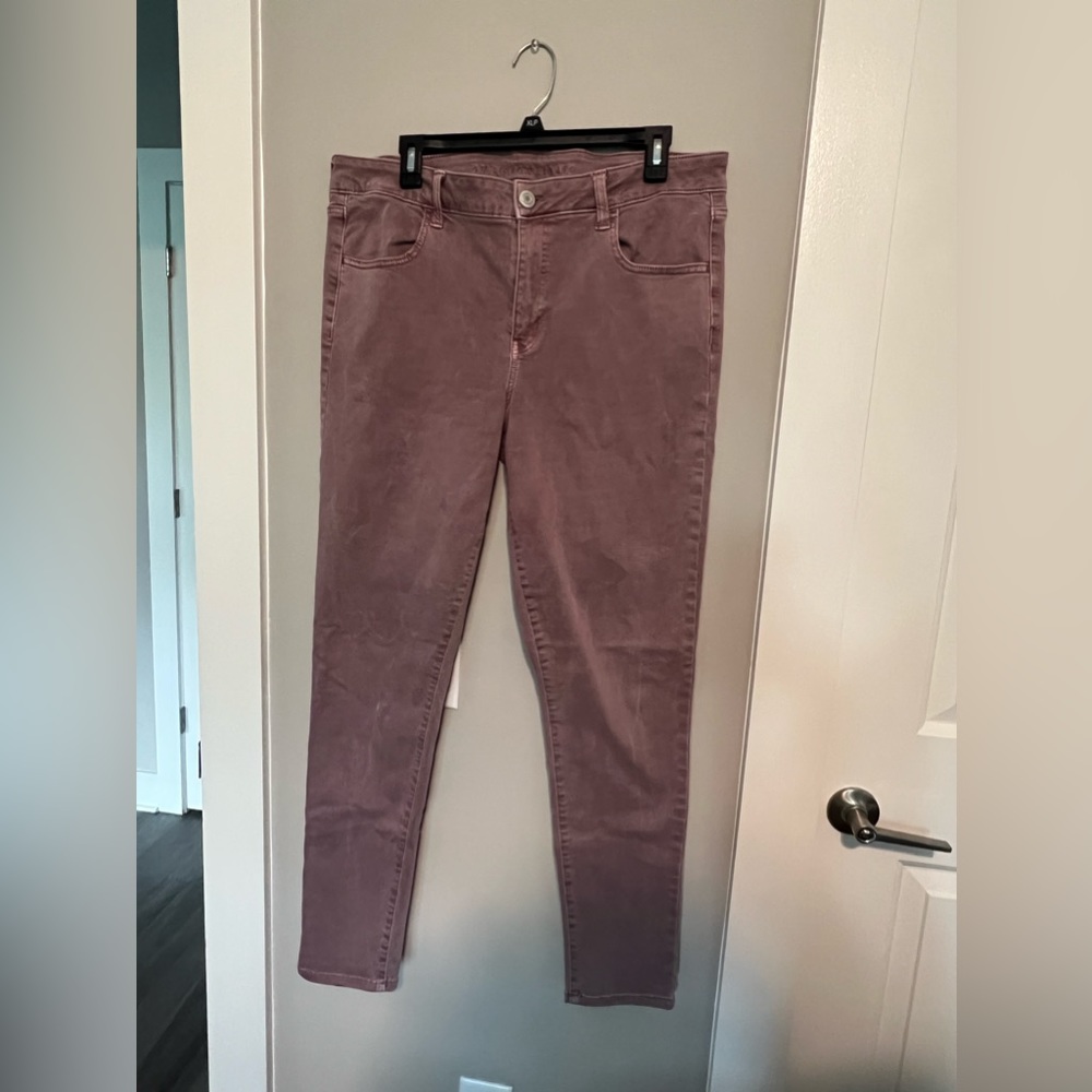 Pink American Eagle jeans
